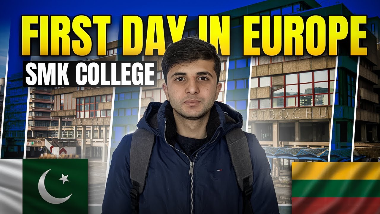 First Day at My European University | Dreams Finally Came True
