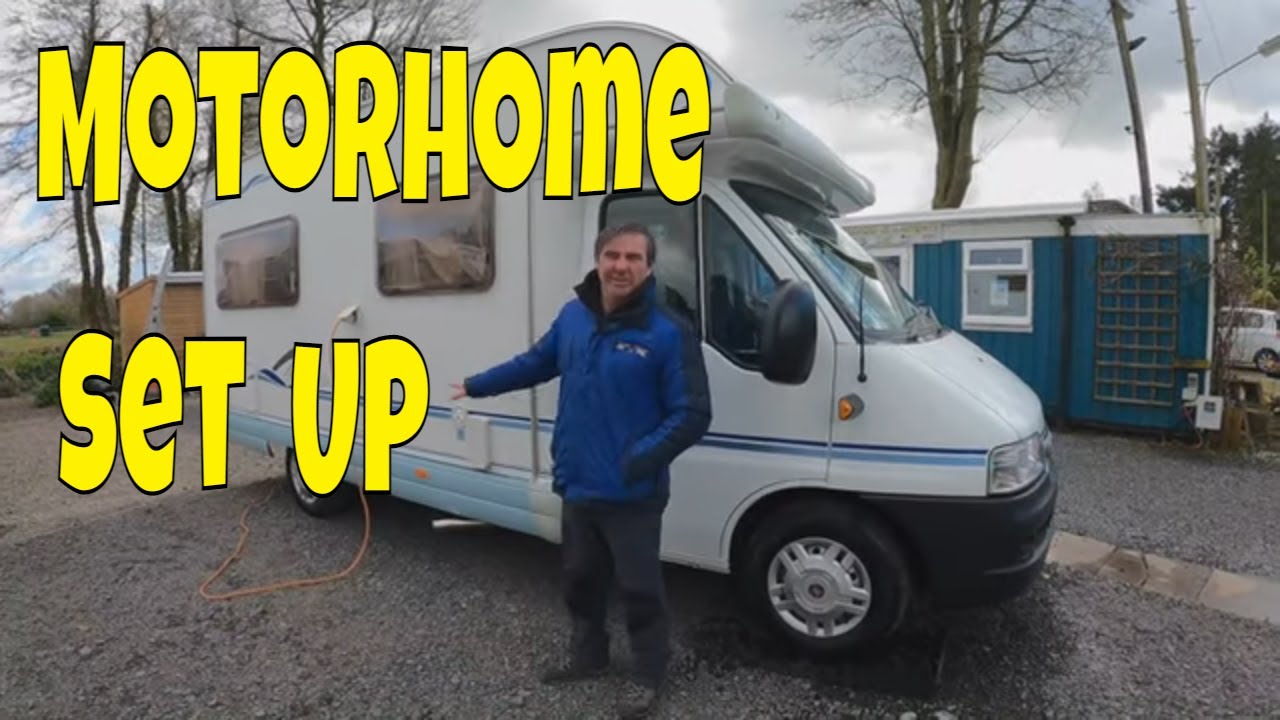 Ace Motorhome - Setting Up A Motorhome on Site