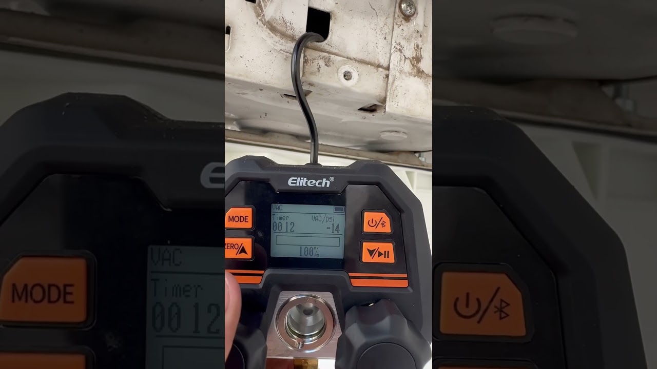 Manifold Elitech  #climatiza&ccedil;&atilde;o #calor #crici&uacute;ma #manifold #elitech #vacuo