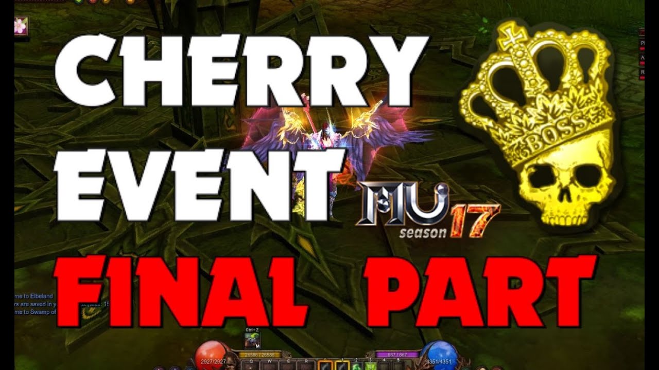 ⚡️ULTIMO DÍA EVENTO CHERRY 😱NO SE OLVIDEN DE ABRIR💎MU ONLINE WEBZEN SEASON 17 🔥