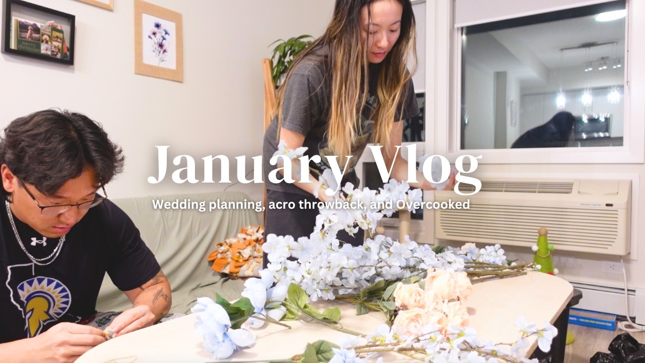 January Vlog | Summer wedding planning, testing our Canto, and acro reunion