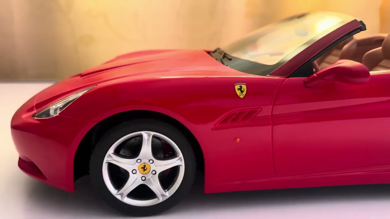 Unboxing Ferrari California Rastar 1/12 RC