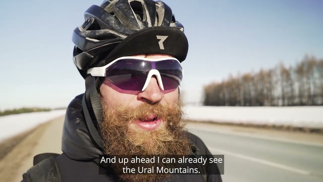 Jonas Deichmann – Triathlon um die Welt | Videotagebuch #5 | Auf (verschneitem) Weg ins Uralgebirge