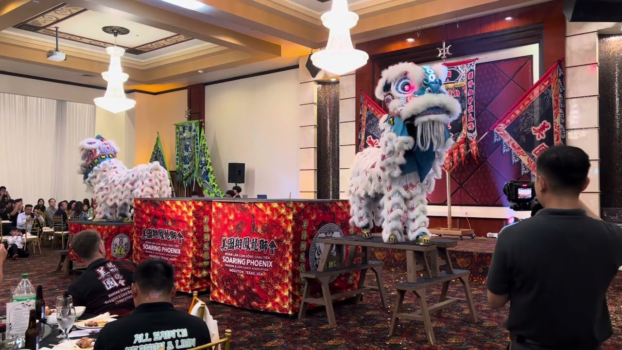 Soaring Phoenix Tables and Benches // Dragon Lion Sports Alliance of America Inauguration