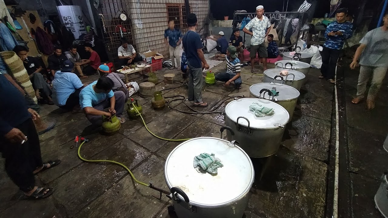 PERSIAPAN TUTUPAN PENGAJIAN PONPES ANNAJACH
