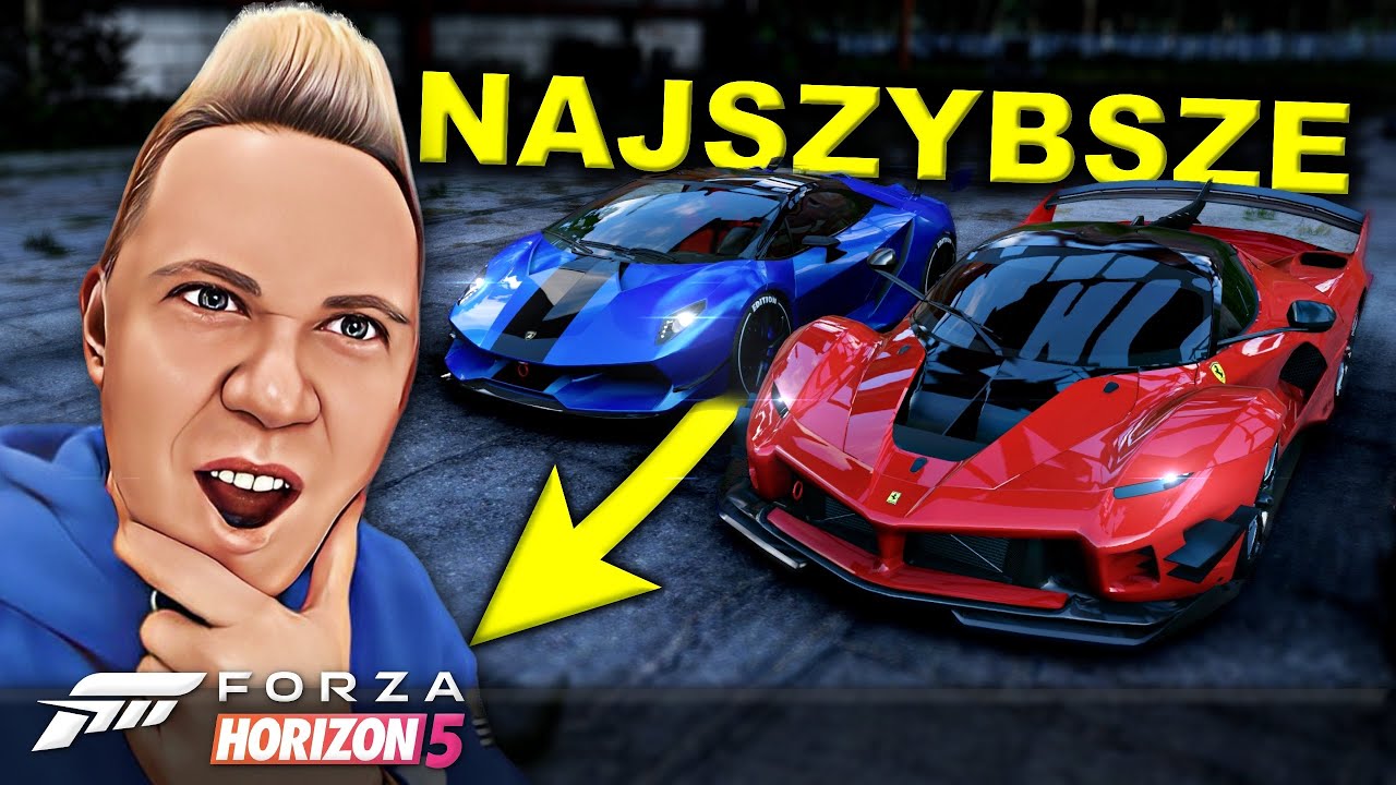 💙 FORZA HORIZON 5 GAMEPLAY [#42] Nasze NAJSZYBSZE AUTA /z Bertbert & Yoshella & Ren