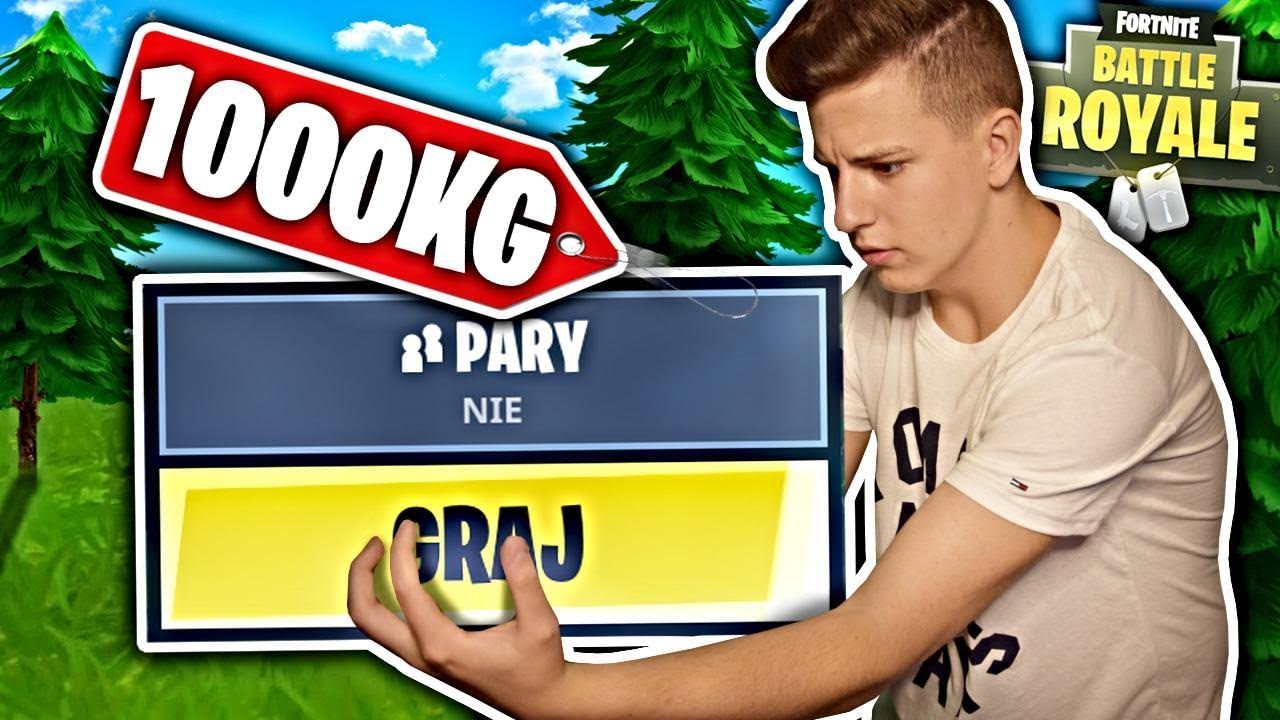 M&Oacute;J NAJCIĘŻSZY MECZ w FORTNITE BATTLE ROYALE