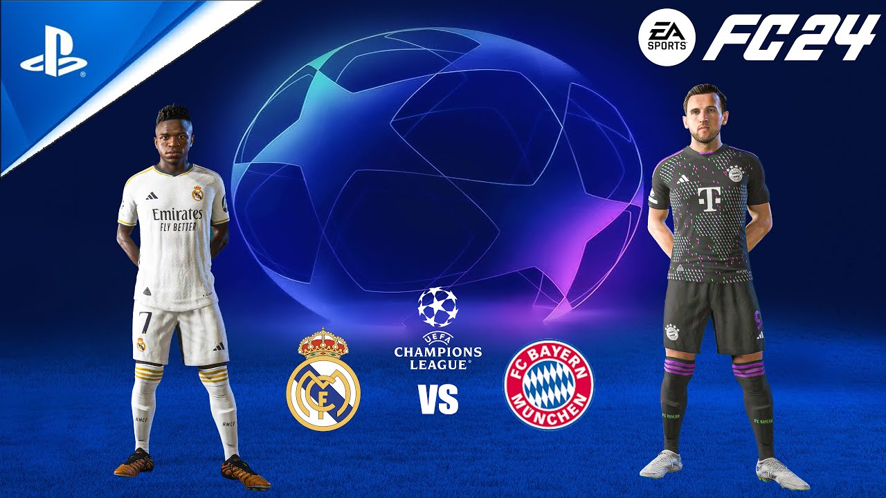 FC 24: Real Madrid VS Bayern Munich - UEFA Champions League | PS5 Gameplay [4K 60FPS HDR]