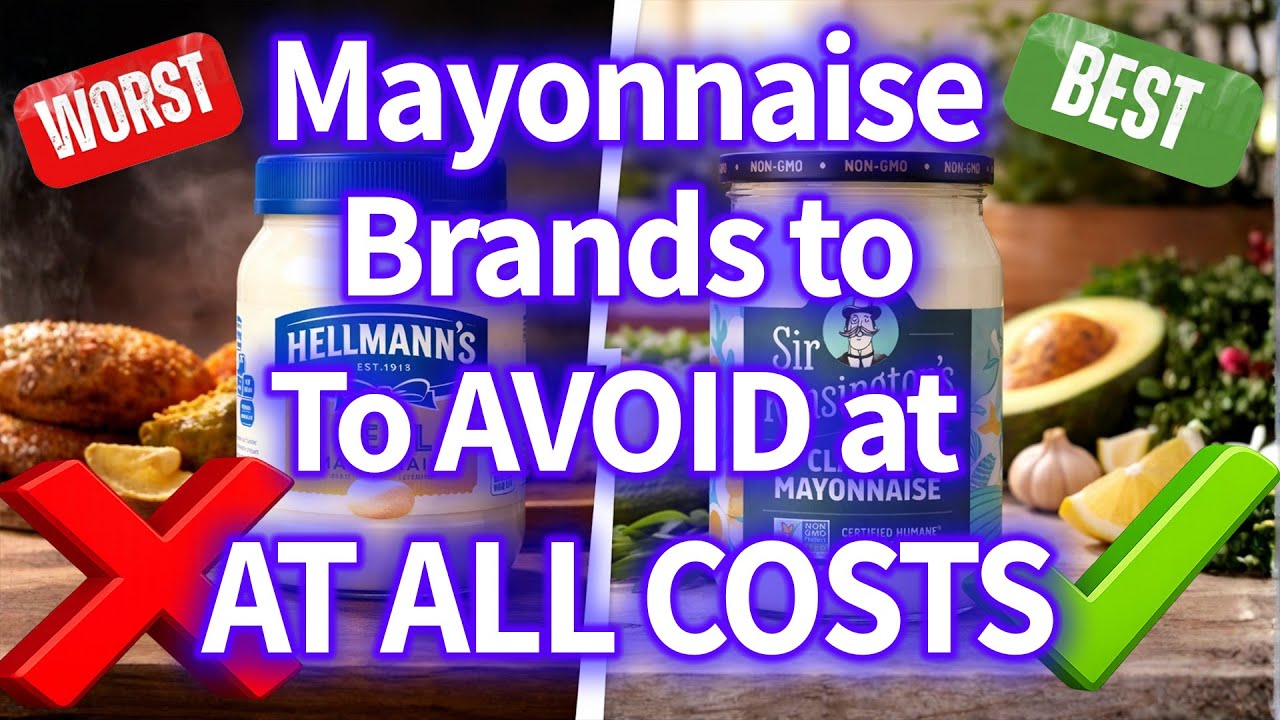 7 Store Bought Mayonnaise Brands to Avoid in America 2 Healthier Picks