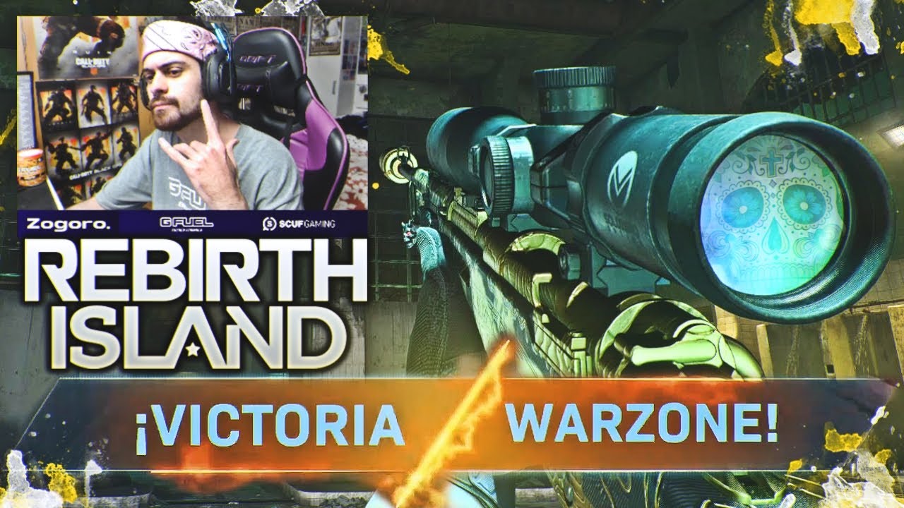 CUANDO un SNIPER JUEGA en ALCATRAZ en WARZONE [Rebirth Island] | Zogoro