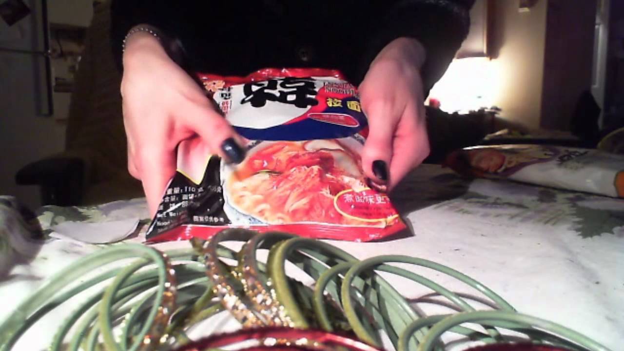 Plastic Crinkle and Soft Voice