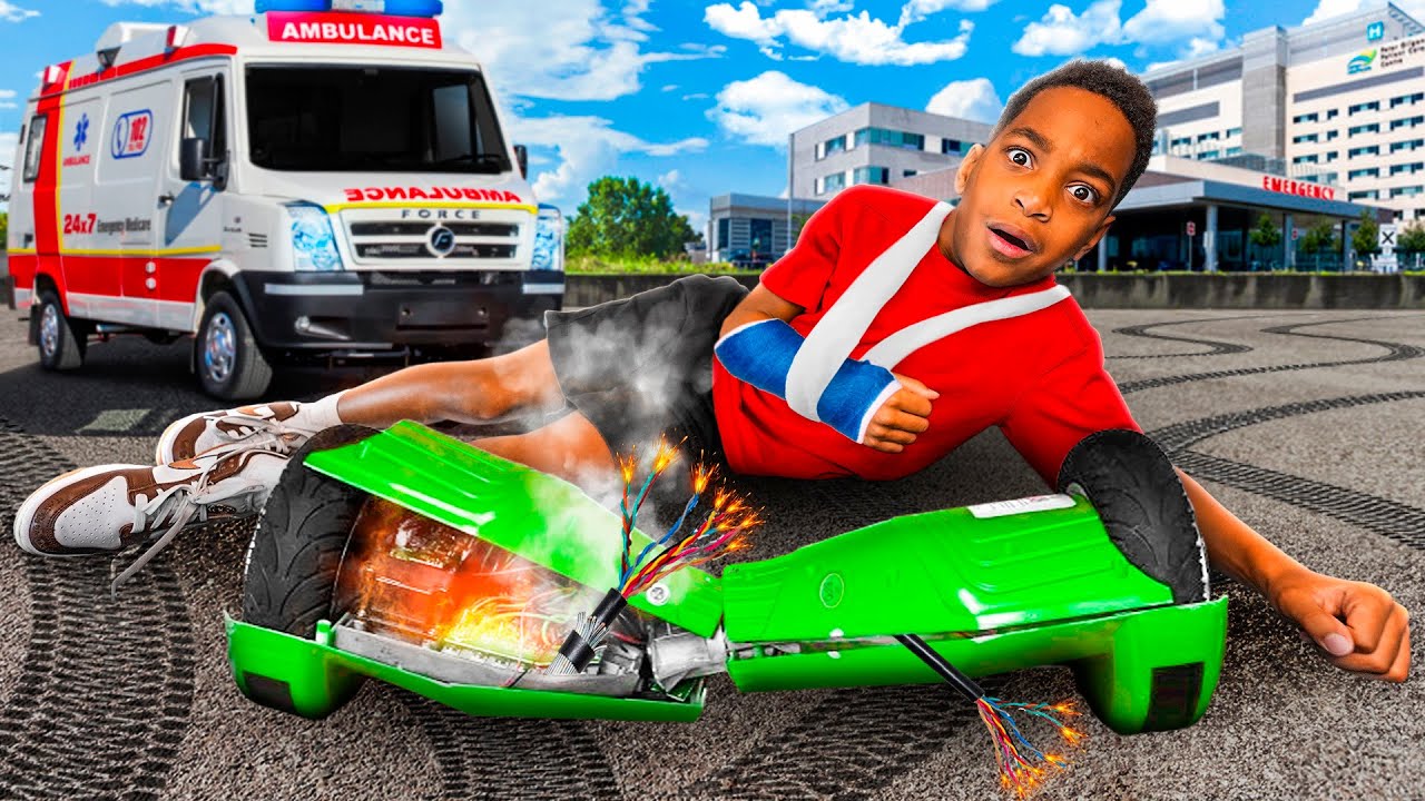 DJ NIE MOŻE JUŻ JEŹDZIĆ NA HOVERBOARDZIE 💔