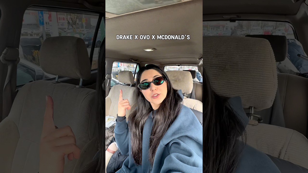 new Drake / ovo collab at McDonald&rsquo;s #foryou #mcdonalds #drake #fypシ #ovo #foodie #viral
