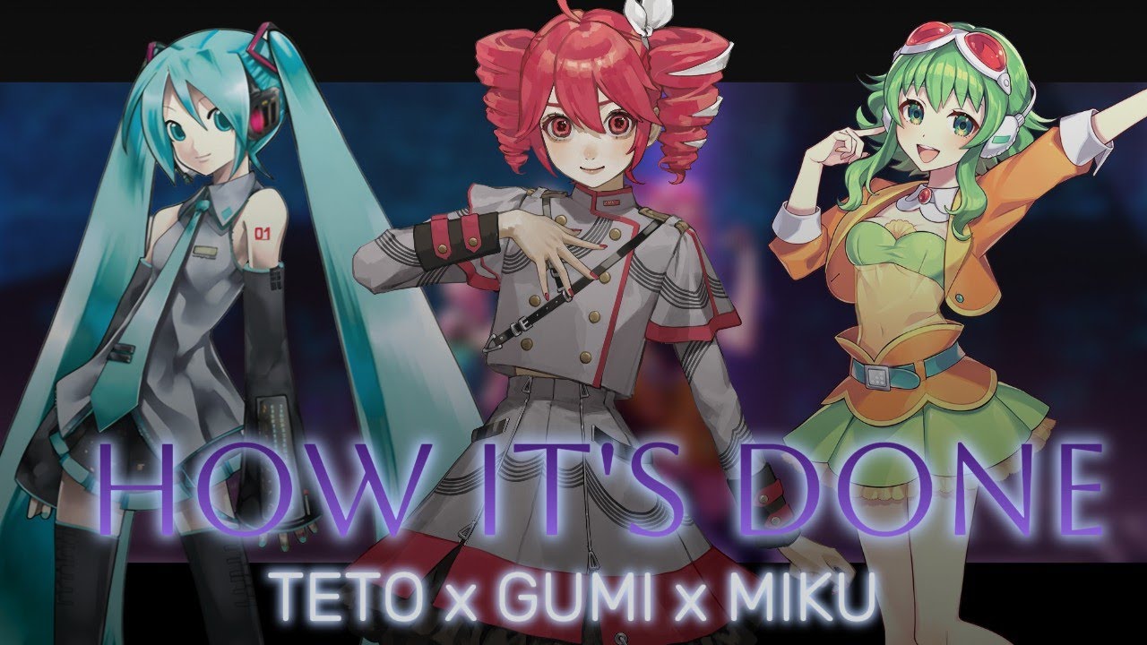 【TETO x GUMI x MIKU】How It's Done (Kpop Demon Hunters Cover) + SVP