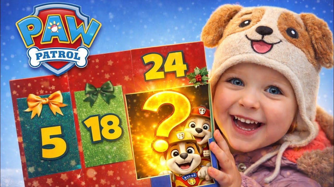 Открываем весь адвент-календарь Щенячий патруль сразу! 🎄 Праздник продолжается!