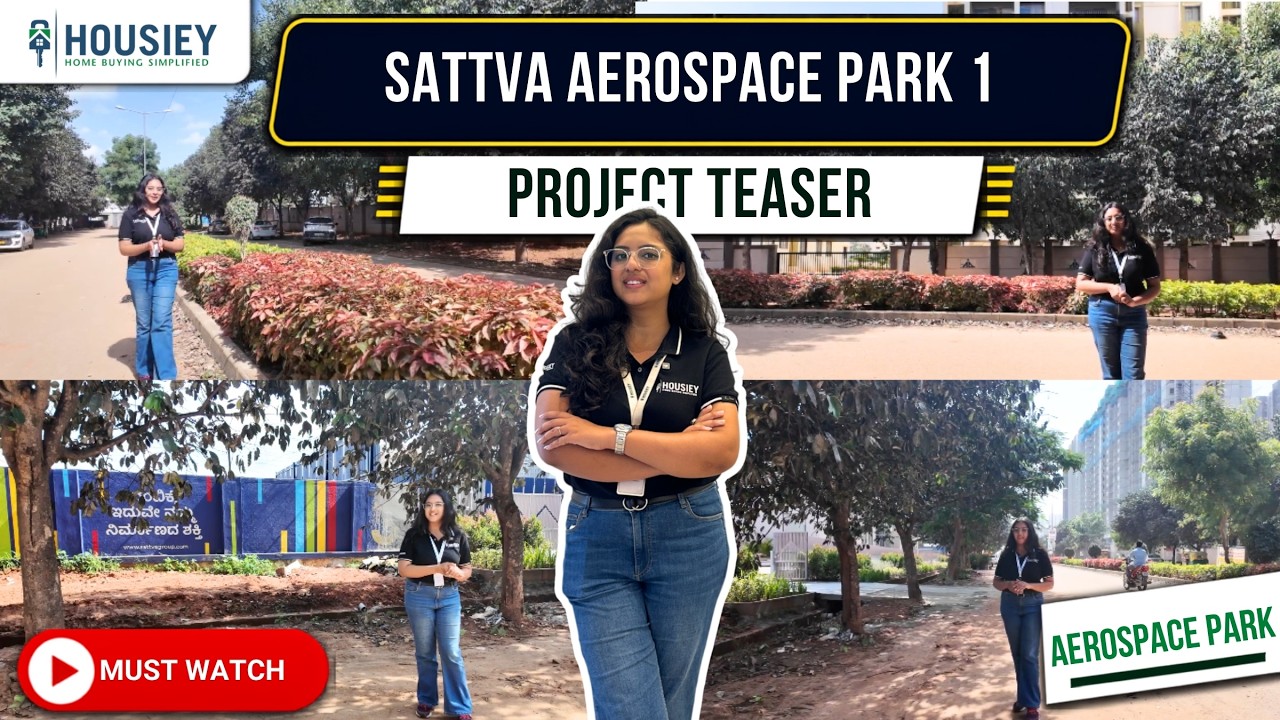 Sattva Aerospace Park 1 | 1BHK, 2BHK & 3BHK Flats At KIADB Bangalore | Location & Review 2026