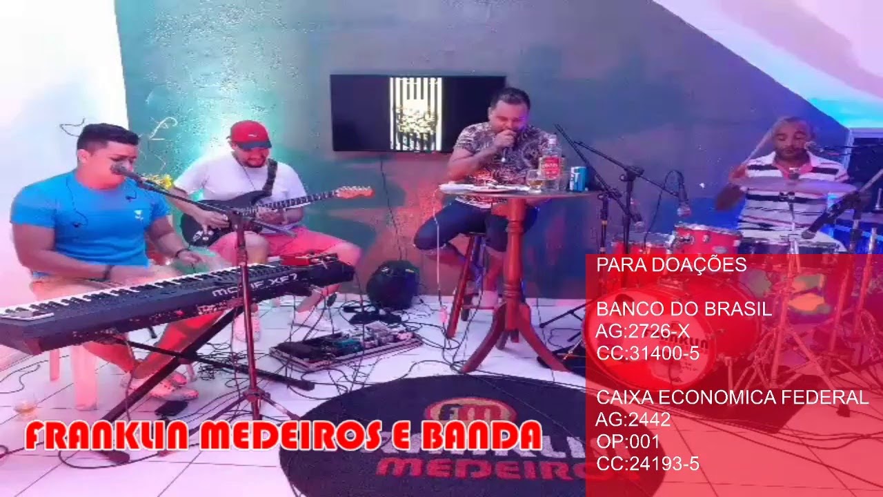 [AO VIVO] FRANKLIN MEDEIROS E BANDA