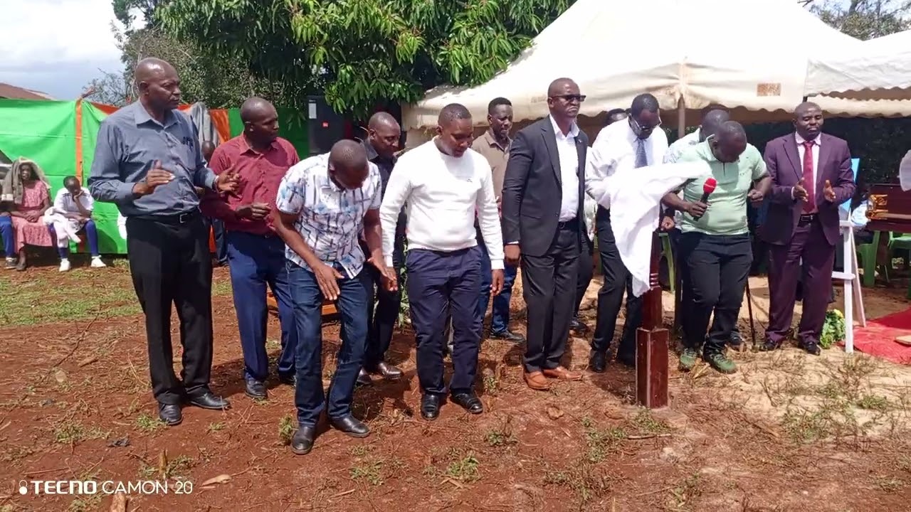 A. I. P. C. A NAIROBI DIOCESE CHAIRMEN REPRESENTATION DURING THE BURIAL OF  MZEE JOHN GICHOHI
