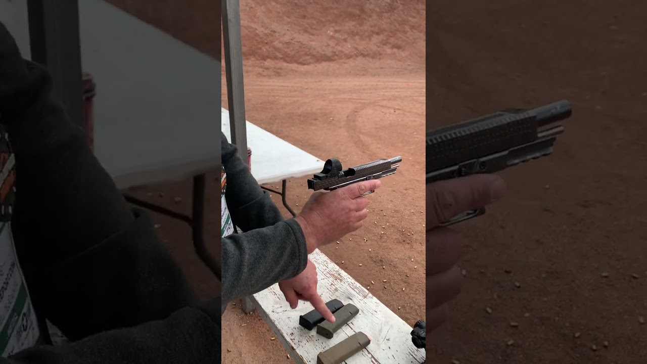 Matrix Arms pistol at SHOT Show Range Day