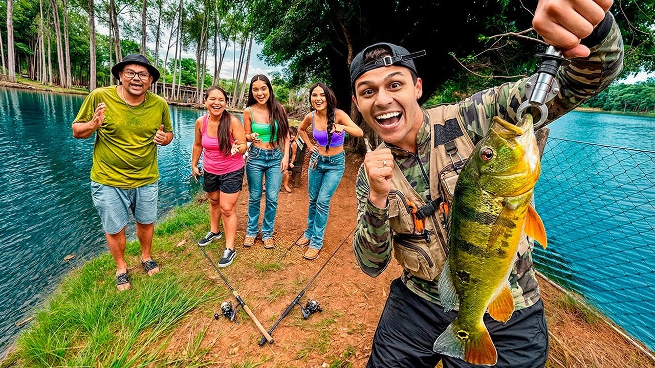 SURPREENDI A TODOS, PESQUEI UM PEIXE GIGANTE !
