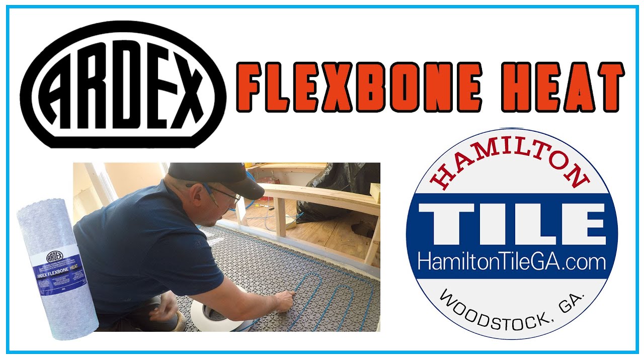 Ardex Flexbone Heat Installation.