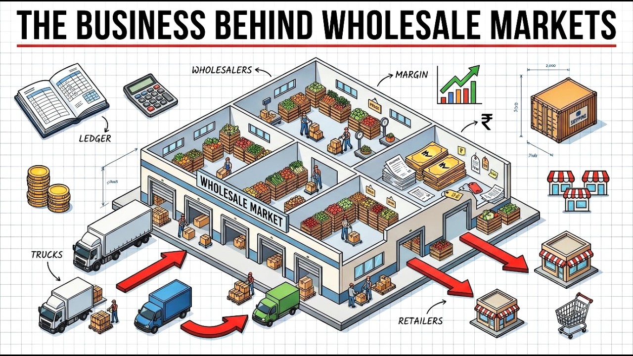 How Wholesale Markets Make Crores on ₹2&ndash;₹5 Margins | The Business Vault