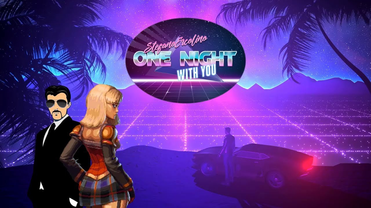 STEFANO ERCOLINO - ONE NIGHT WITH YOU (80s Synthwave 2019) Official Music Video
