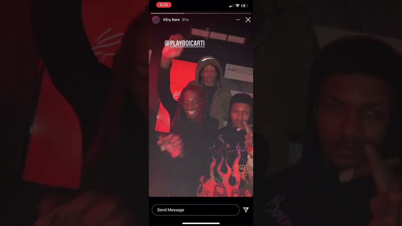 WLR release party Beno & Carti new tank