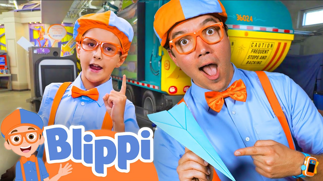 Be Curious Like Blippi in the Discovery Cube!
