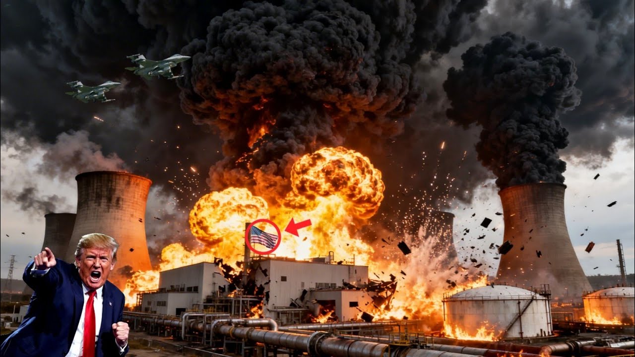 13 minutes ago! Bombing of the largest US nuclear site by Su-57 pilots, see what happened. ARMA 3