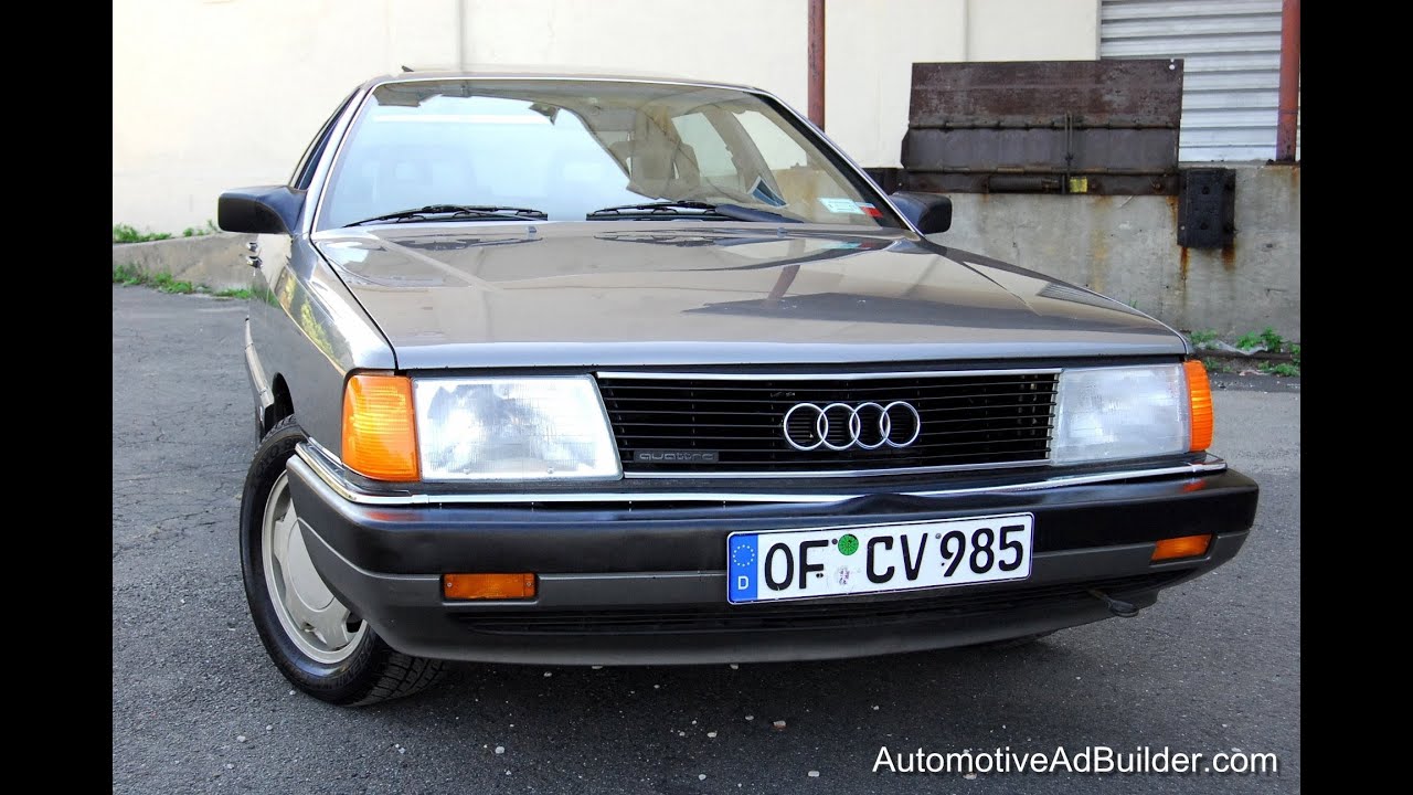 1987 Audi 5000 Quattro 2.3 Typ44 100 Sedan