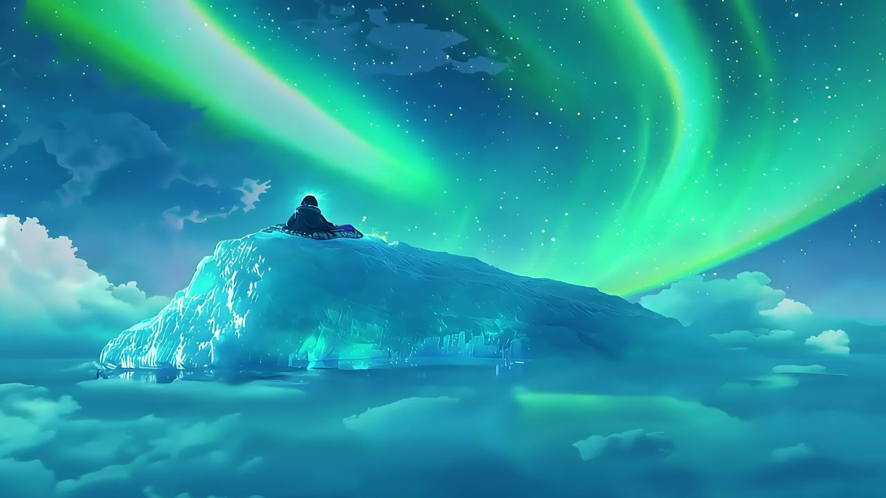 Frozen Lofi Vibes: Chill Beats in a Dreamy Arctic Escape