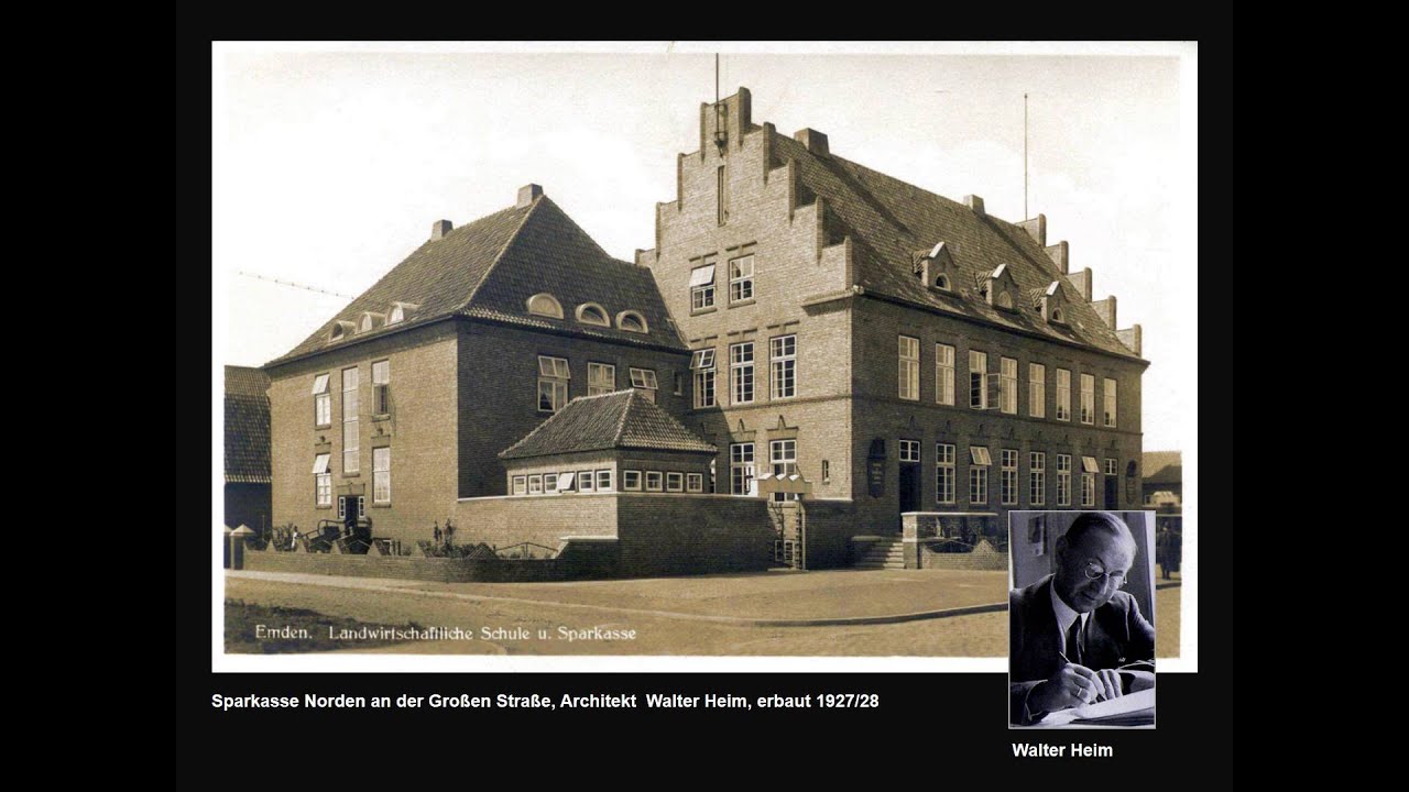 Baudenkmale der Stadt Emden aus verschiedenen Epochen, (c) Dietrich Janßen, Emden, 2010