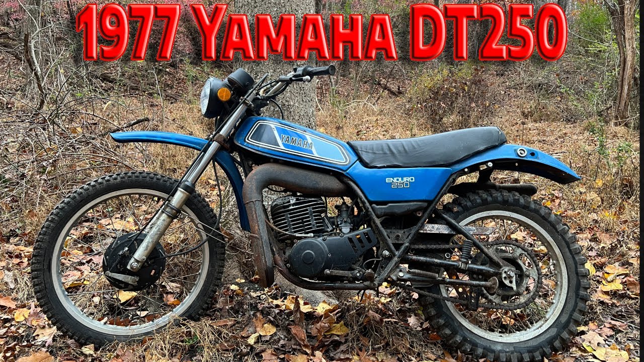 Yamaha DT250 1977 года — УДИВИТЕЛЬНЫЙ мотоцикл для своего времени... хотя он чуть не оставил меня...