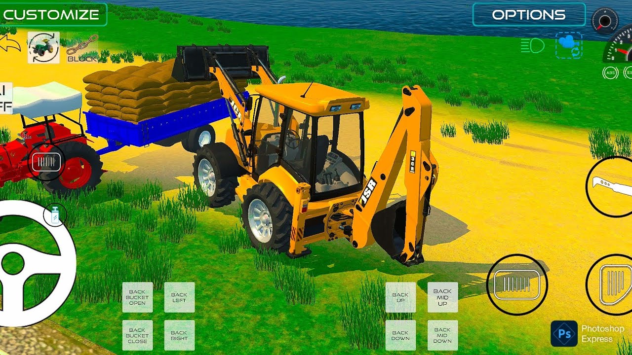 Game tractor