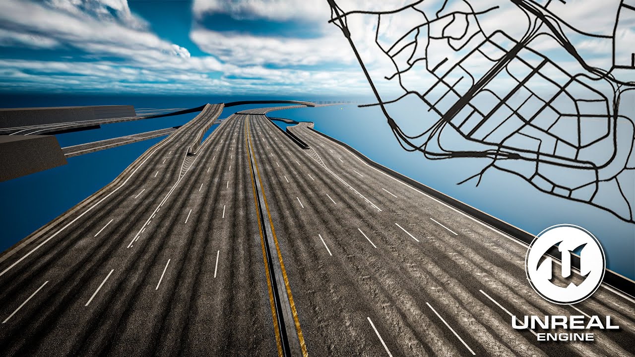 Project Update 1: Roads | Unreal Engine | Open World Environment