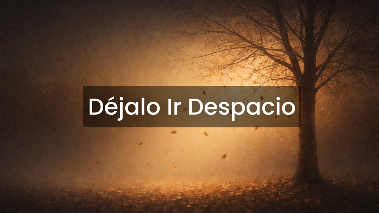 Déjalo Ir Despacio | Khalil Medina | Agua que se Va