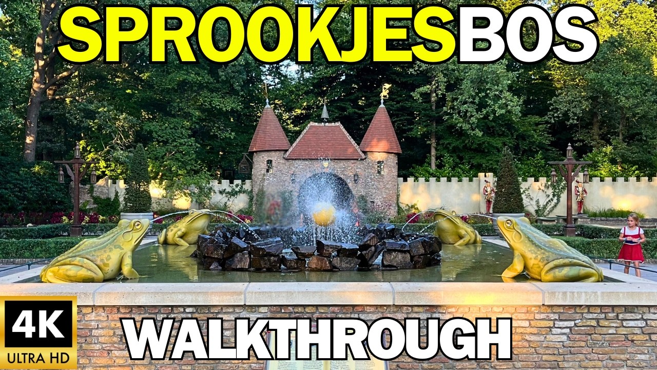 Efteling Walkthrough – Sprookjesbos Zomer – 4K POV (2025) 🍄🏰✨