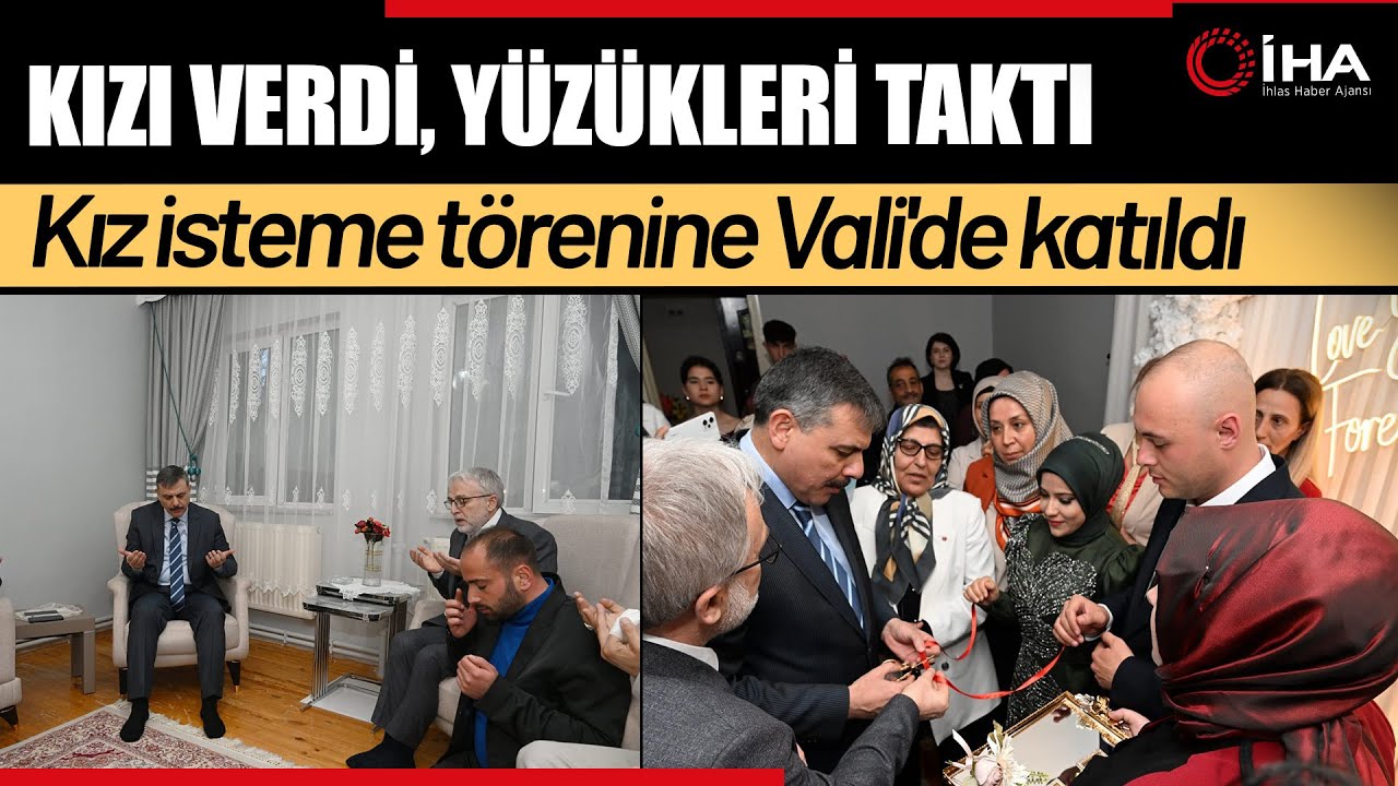 Erzurum Valisi Mustafa Çiftçi  Damada Kız İstedi
