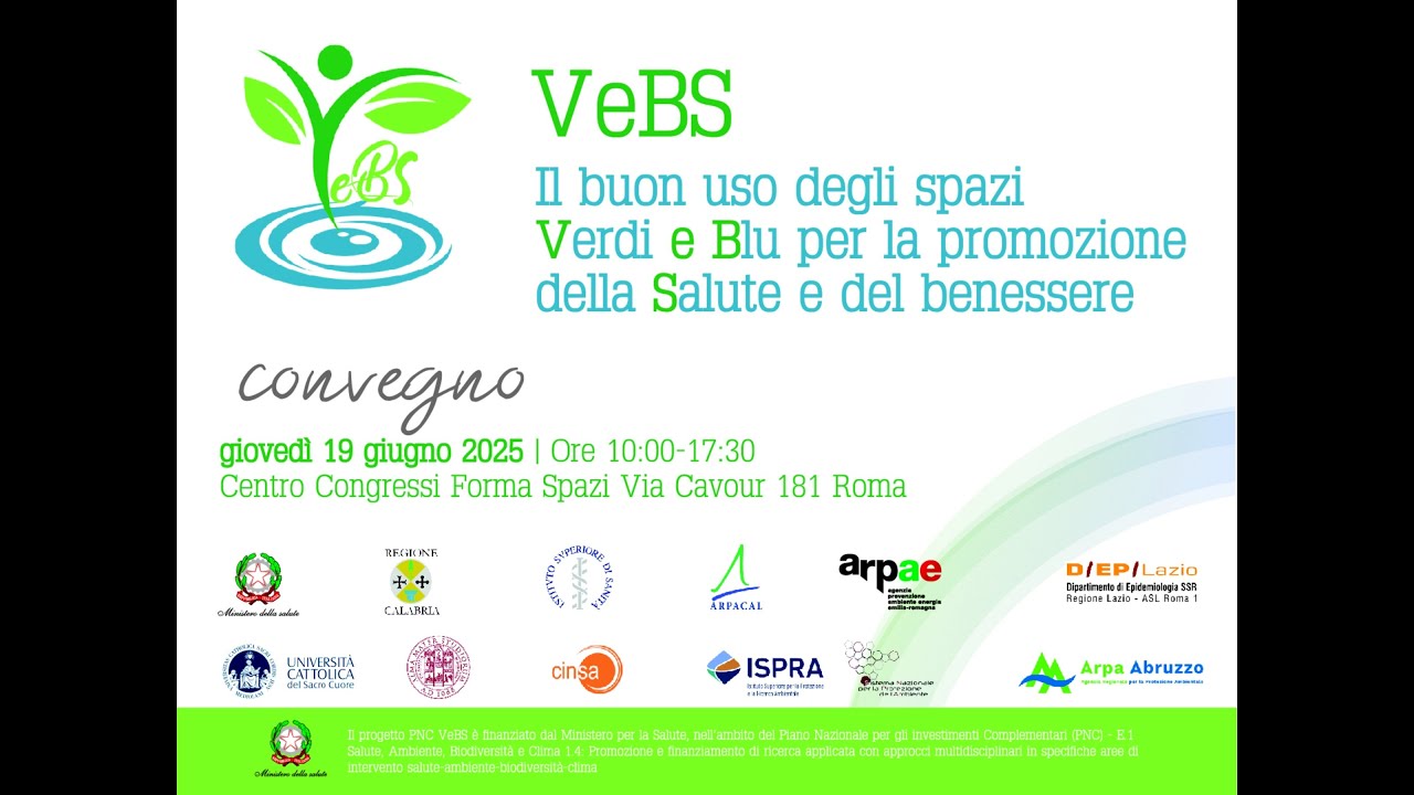 Vebs. Il buon uso degli spazi verdi e blu