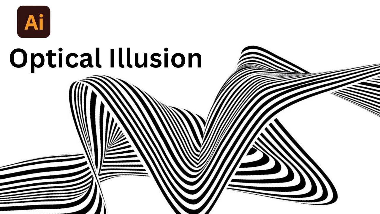 Create Optical Illusion Illustration in Adobe Illustrator