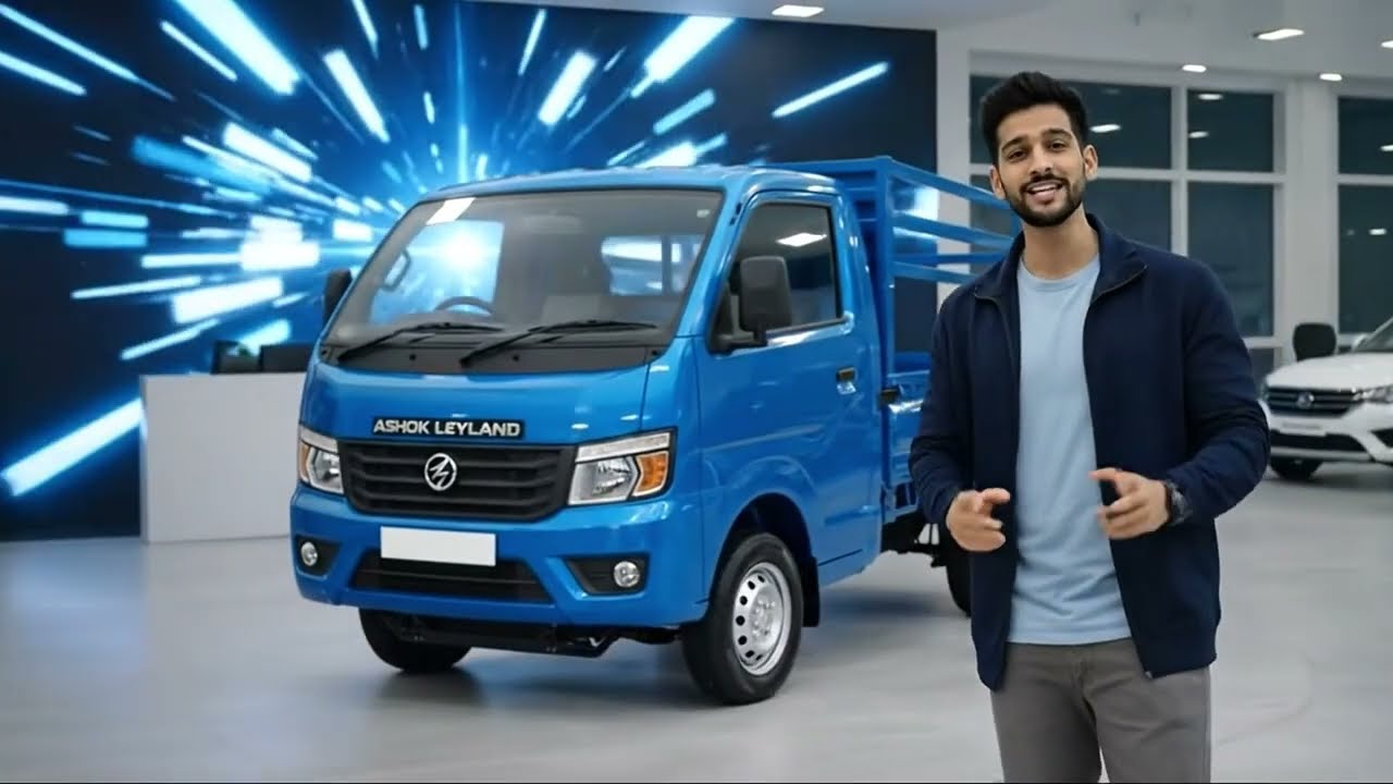 Мини-грузовик Ashok Leyland Tiger 2026 года выпуска 🔥 Грузоподъемность, пробег и реальная мощност...