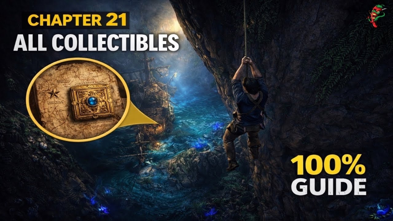 UNCHARTED 4 | Chapter 21 All Collectibles - 100% Guide (Brother's Keeper) 4K 60FPS DOLBY