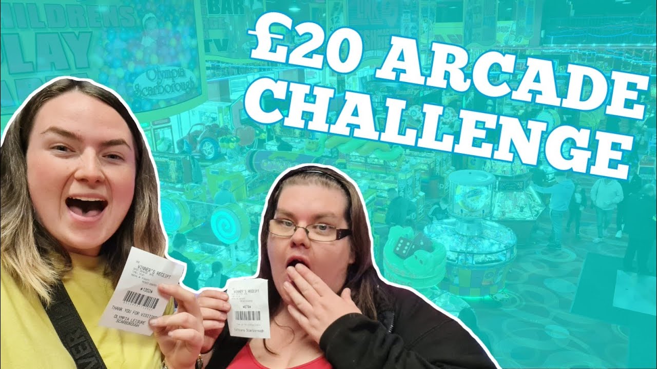 £20 ARCADE CHALLENGE | Olympia Leisure Scarborough