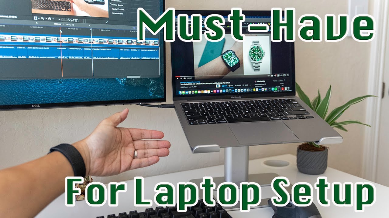 Ergonomic Laptop Desk Setup | BoYata Laptop Stand Review