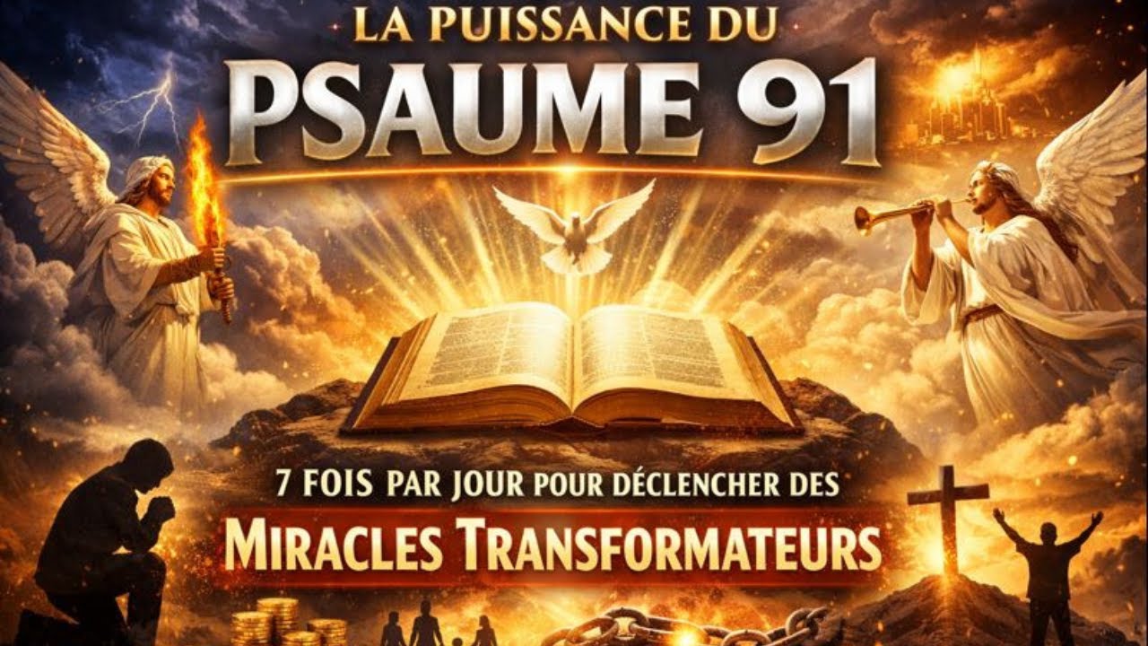 La Puissance du Psaume 91 – 7 Fois par Jour pour Déclencher des Miracles Transformateurs