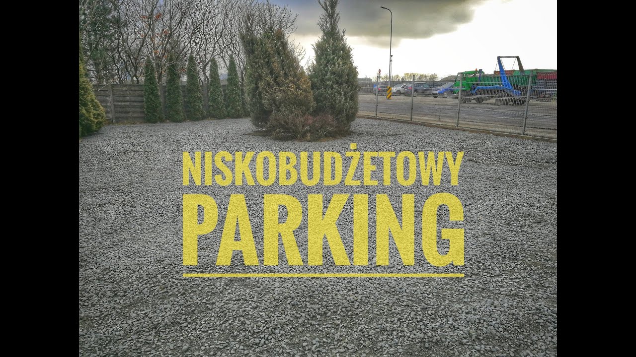 Niskobudżetowy parking z kruszywa - Tanie utwardzanie #brukarz​ #brukarzyoutube​ #Paving
