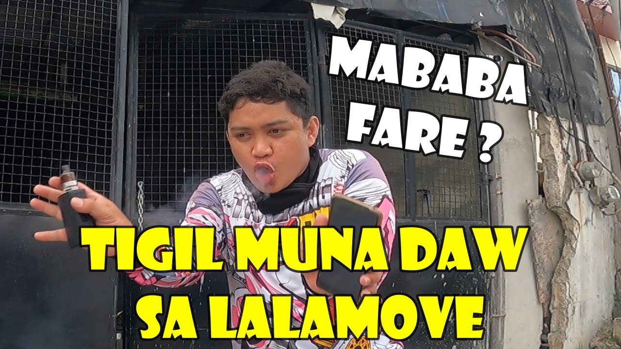 Nag tigil pasada na ang mga lalamove rider / Grab express