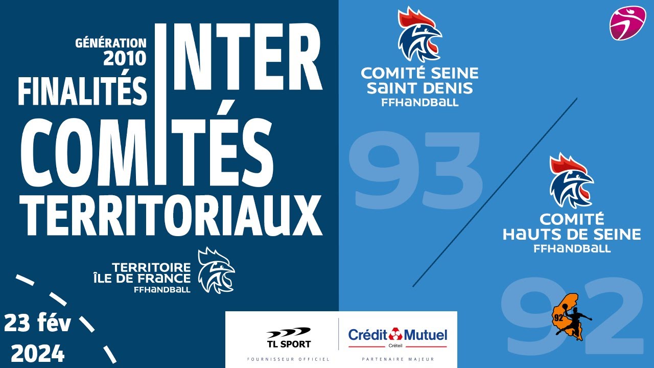 Finalités intercomités IDF 2023-2024 fém. (2010) – CDHB93 vs CDHB92