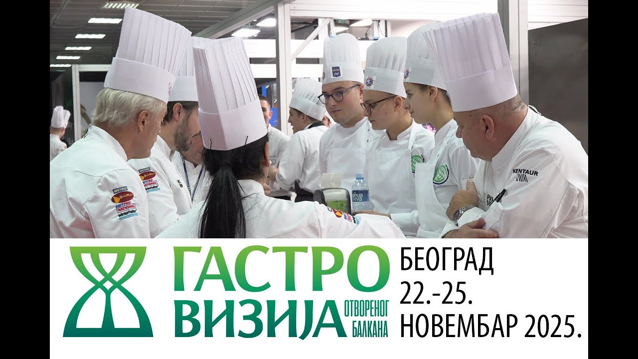Celi dan na GASTRO VISION sajmu 2025 Beograd + Vrhunski specijaliteti sa sajma u Beogradu !